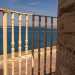 ...raggiungiamo il balconcino circolare esterno